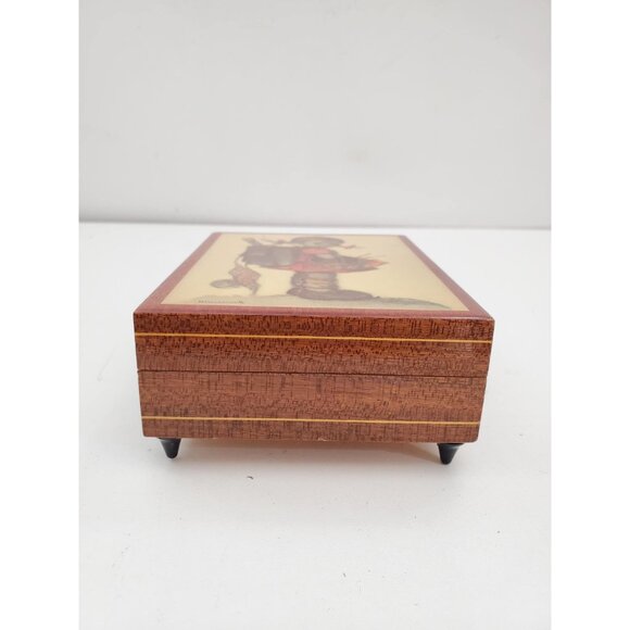 Vintage Mapsa - Hummel Original – Sorrento Italy Fine Wood Music Box, Children - Picture 6 of 10